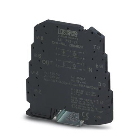 LIT 2X2-24 2804623 PHOENIX CONTACT Dispositif de protection antisurtension