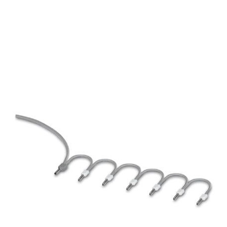 DB 50- 90 GY 2820929 PHOENIX CONTACT Puente de bucle de alambre flexible, 50 polos, sección de cable: 0,5 mm..