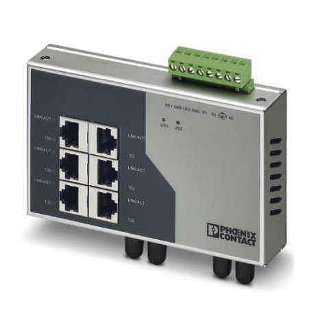 FL SWITCH SF 6TX/2FX ST 2832674 PHOENIX CONTACT Industrial Ethernet Switch