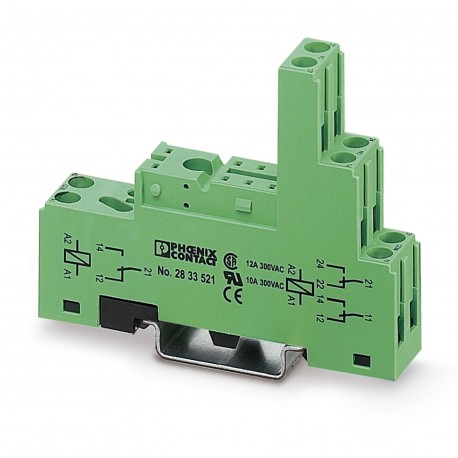PR1-BSC3/2X21 2833521 PHOENIX CONTACT Zócalo de relé PR1..., para relés miniatura de potencia o mini-relés d..