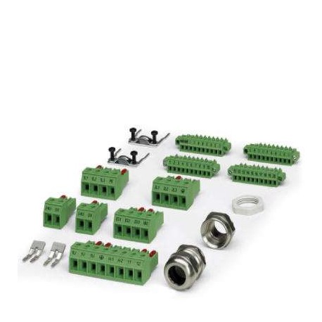 IBS VFD PLSET 1-3A-F 2836968 PHOENIX CONTACT Juego de conectores, compuesto por: Conector enchufable y brida..