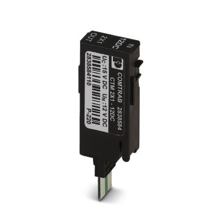 CTM 2X1- 12DC 2838584 PHOENIX CONTACT Connecteur de protection antisurtension