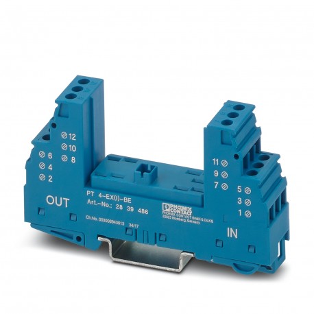PT 4-EX(I)-BE 2839486 PHOENIX CONTACT Élément de base de protection antisurtension
