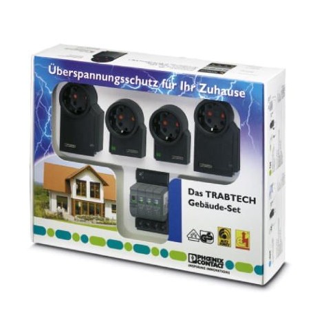 GEB-SET-CP TAE/TV-SAT 2856964 PHOENIX CONTACT Überspannungsschutz-Gerät-Set