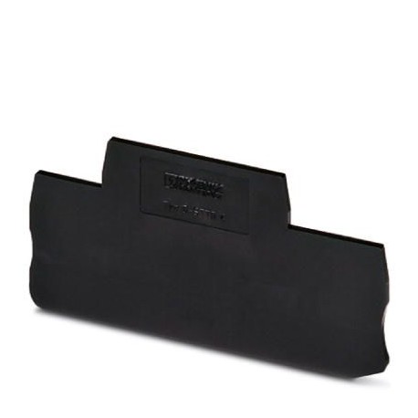 TT-D-STTB BK 2858496 PHOENIX CONTACT Tapa final para TERMITRAB TT-STTB-..., anchura: 2,2 mm, color: negro