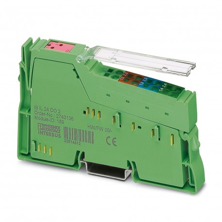 IB IL 24 DO 2-2A-PAC 2861263 PHOENIX CONTACT Morsetto Inline