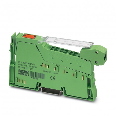 IB IL IMPULSE-IN-PAC 2861768 PHOENIX CONTACT Borne de registro Inline para transductores de posición, comple..