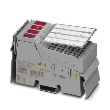 IB IL 24/230 DOR4/W-PAC 2861878 PHOENIX CONTACT Inline, Módulo de relés, Salidas por relé: 4 (contactos sin ..