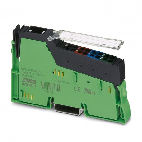IB IL 24 PWR IN/2-F-D-PAC 2862152 PHOENIX CONTACT Borne de alimentación Inline, completo con accesorios (con..