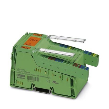 ILC 200 UNI-PAC 2862291 PHOENIX CONTACT Controlador Inline con una interfaz de bus local INTERBUS para el si..