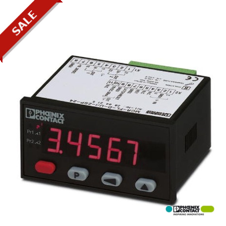 MCR-FL-D-U-I-2SP- 24 2864215 PHOENIX CONTACT Indicación digital MCR, para la medición e indicación de señale..