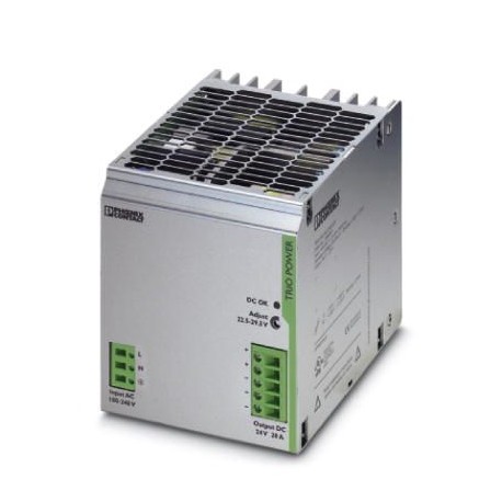 TRIO-PS/1AC/24DC/20 2866381 PHOENIX CONTACT Fuente de alimentación conmutada en primario TRIO POWER para mon..