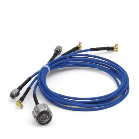 RAD-PIG-EF316-MCX-N 2867681 PHOENIX CONTACT Adapter cable, 50 cm pigtail, MCX (male) - N (male), 50 Ω imped..