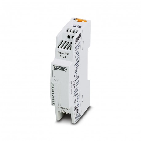 STEP-DIODE/5-24DC/2X5/1X10 2868606 PHOENIX CONTACT Módulo de redundancia, 5 ... 24 V CC, 2 x 5 A, 1 x 10 A