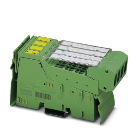 IB IL AO 4/8/U/BP-PAC 2878036 PHOENIX CONTACT Inline, Borne de salida analógica, Salidas analógicas: 8, 0 V ..