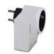 MNT-1 D/WH 2882213 PHOENIX CONTACT Adattatore con protezione contro le sovratensioni per prese di rete, spia..