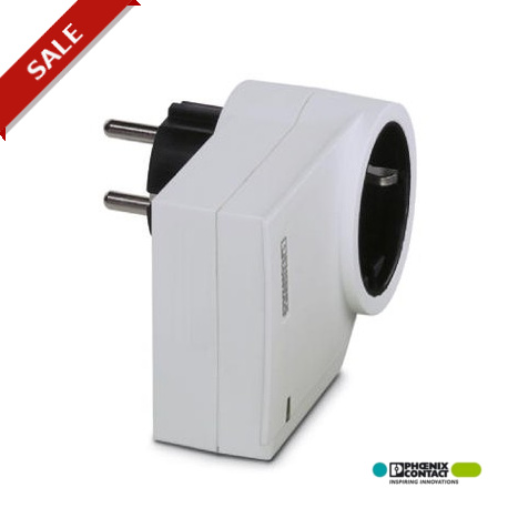MNT-1 D/WH 2882213 PHOENIX CONTACT Adaptateur avec protection antisurtension pour prises secteurs, témoin se..