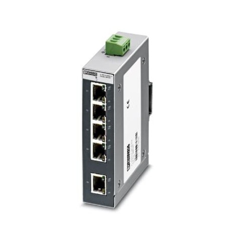 FL SWITCH SFNB 5TX 2891001 PHOENIX CONTACT Switch Ethernet, 5 puertos TP-RJ45, detección automática de la ve..