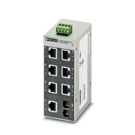 FL SWITCH SFN 7TX/FX-NF 2891023 PHOENIX CONTACT Switch Ethernet, 7 puertos TP-RJ45, 1 puerto de fibra óptica..