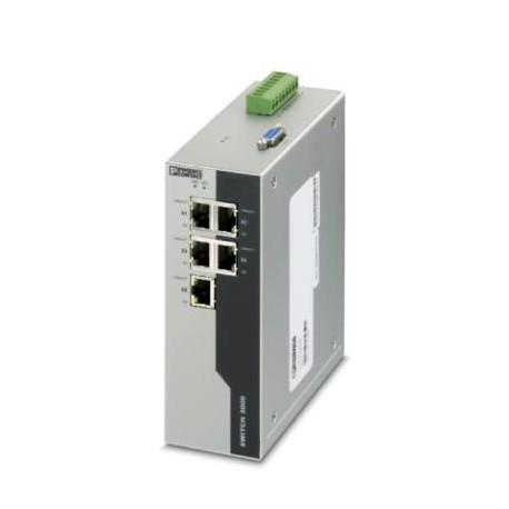 FL SWITCH 3005 2891030 PHOENIX CONTACT Switch gestionado Ethernet con cinco puertos RJ45 para 10/100 MBit/s ..