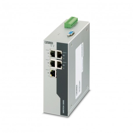 FL SWITCH 3005T 2891032 PHOENIX CONTACT Switch gestionado Ethernet con cinco puertos RJ45 para 10/100 MBit/s..