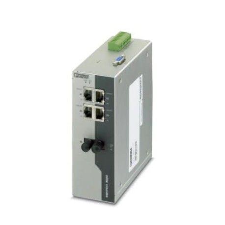 FL SWITCH 3004T-FX ST 2891034 PHOENIX CONTACT Switch gestionado Ethernet con cuatro puertos RJ45 para 10/100..
