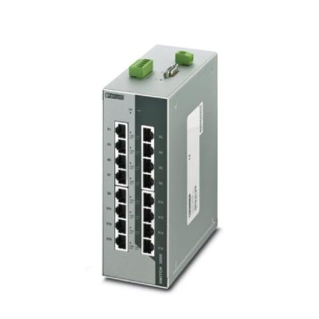 FL SWITCH 3016 2891058 PHOENIX CONTACT Switch gestionado Ethernet con 16 puertos RJ45 para 10/100 Mbits/s y ..