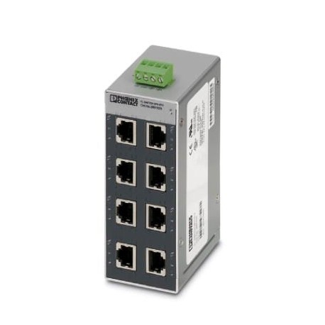 FL SWITCH SFN 8GT 2891673 PHOENIX CONTACT Switch Ethernet, 8 puertos TP-RJ45 con 10/100/1 000 Mbits/s en tod..
