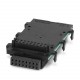 HBUS 53,6-16P-1S BK 2896458 PHOENIX CONTACT Conector de bus para carril DIN, color: negro, corriente nominal..