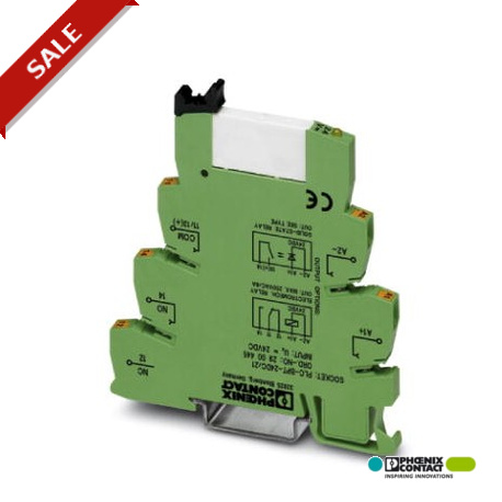 PLC-RPT- 60DC/21 2900303 PHOENIX CONTACT PLC-INTERFACE, composta da morsetto base PLC-BPT.../21 con connessi..