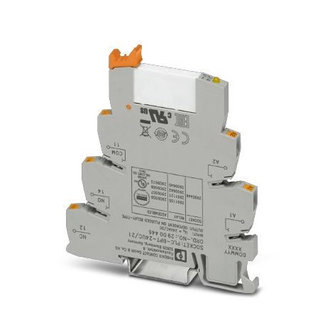 PLC-RPT- 24UC/21AU 2900307 PHOENIX CONTACT PLC-INTERFACE, compuesto de borne de base PLC-BPT.../21 con conex..