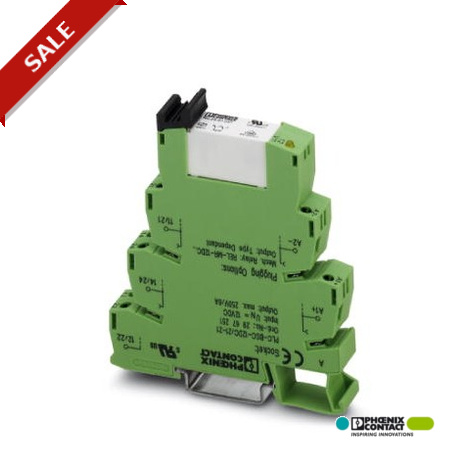 PLC-RPT- 60DC/21-21 2900334 PHOENIX CONTACT PLC-INTERFACE, composto da morsetto base PLC-BPT.../21-21 con co..