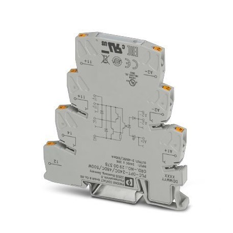 PLC-OPT- 24DC/ 48DC/500/W 2900378 PHOENIX CONTACT PLC-INTERFACE con contacto conmutado eléctrico, compuesto ..