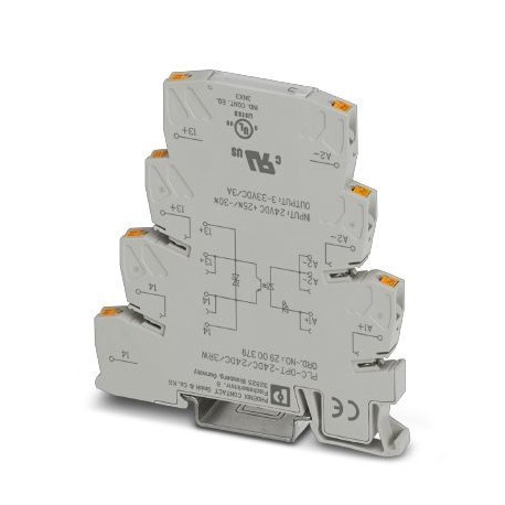 PLC-OPT- 24DC/ 24DC/3RW 2900379 PHOENIX CONTACT PLC-INTERFACE para aplicaciones ferroviarias, compuesto de b..