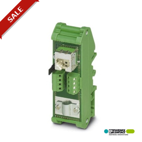 FL-PP-RJ45-SC 2901643 PHOENIX CONTACT Panneau de brassage, un connecteur femelle RJ45 sur 8 blocs de jonctio..