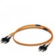 FL MM PATCH 2,0 SC-SC 2901807 PHOENIX CONTACT Cable de fibra óptica confeccionado, cable Break Out, fibra de..
