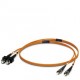 FL MM PATCH 1,0 SC-ST 2901809 PHOENIX CONTACT Cable Patch para fibra óptica