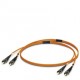 FL MM PATCH 1,0 ST-ST 2901815 PHOENIX CONTACT Оптоволоконный патч-кабель