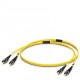 FL SM PATCH 2,0 ST-ST 2901837 PHOENIX CONTACT Cable de fibra óptica confeccionado, cable break-out, fibra de..