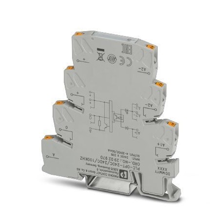 PLC-OPT- 24DC/24DC/100KHZ 2902970 PHOENIX CONTACT Módulo de relé de estado sólido
