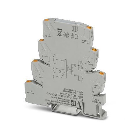PLC-OPT- 5DC/ 5DC/100KHZ-G 2902971 PHOENIX CONTACT Solid-state relay module