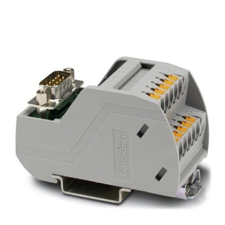VIP-2/PT/D 9SUB/M 2903777 PHOENIX CONTACT Módulo VARIOFACE, con conexiones push-in y conector macho miniatur..