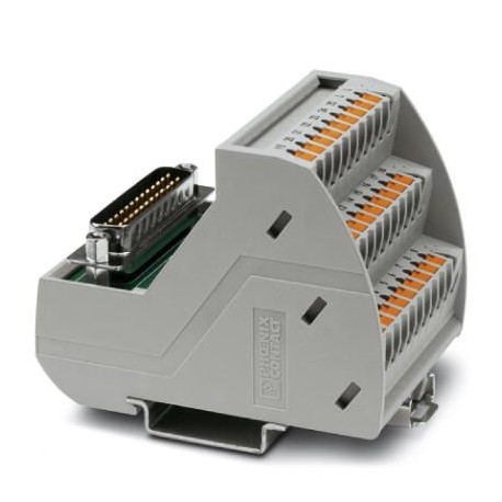 VIP-3/PT/D25SUB/M 2903781 PHOENIX CONTACT Módulo VARIOFACE, con conexiones push-in y conector macho miniatur..