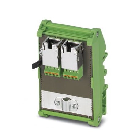 FL-PP-RJ45-SCC/SC045 2904577 PHOENIX CONTACT Módulo Cable Sharing, dos conectores hembra RJ45 con ocupación ..
