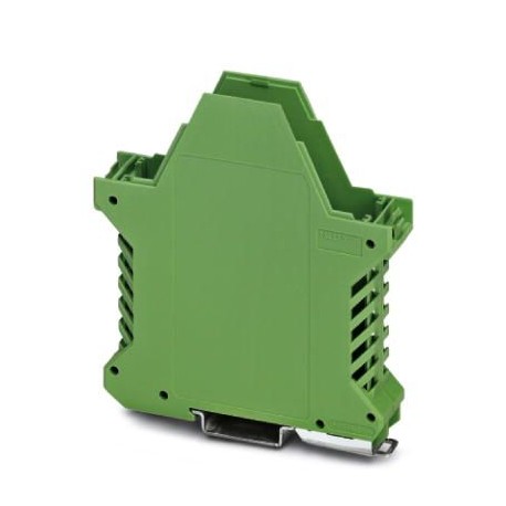 ME 22,5 UT/FE GN 2907114 PHOENIX CONTACT Caja para carril DIN, Parte inferior de la caja con pasador de meta..
