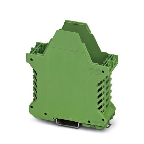 ME 35 UT/FE 1 GN 2907211 PHOENIX CONTACT Caja para carril DIN, Parte inferior de la caja con pasador de meta..