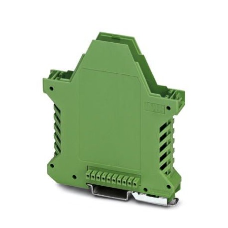 ME 17,5 UT/FE BUS/10 GN 2908731 PHOENIX CONTACT Caja para carril DIN, Parte inferior de la caja con pasador ..