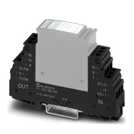 PT 1X2+F-BE/FM 2920023 PHOENIX CONTACT Elemento base protezione contro le sovratensioni