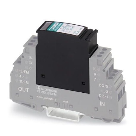 PT 2X1-24DC/FM-ST 2920120 PHOENIX CONTACT Connecteur de protection antisurtension