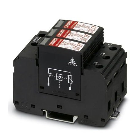 VAL-MS 580/3+0 2920450 PHOENIX CONTACT Parasurtenseur de type 2